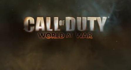 Call of Duty: World at War Title Screen